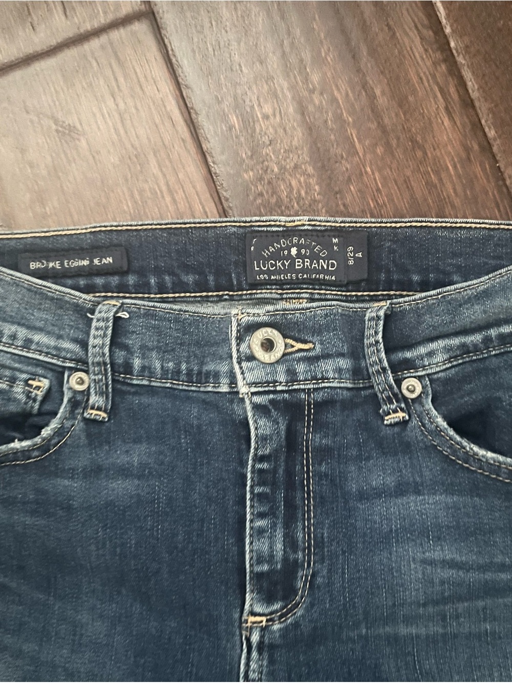 Lucky Brand Brooke Legging Jean Distressed Skinny 8/29 M